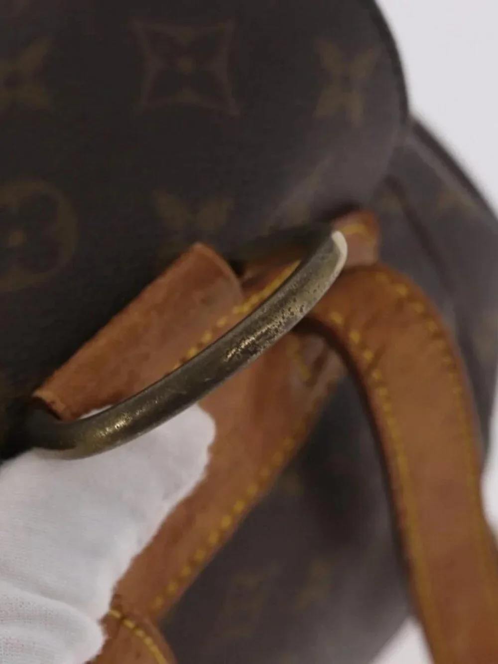 LOUIS VUITTON Monogram Montsouris MM Backpack M51136 LV Auth 186390